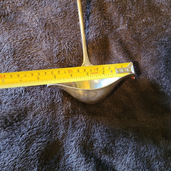 Vintage silver plated punch bowl ladle. - Picture 6 of 6